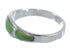 Turquoise And Opal Sterling Silver Southwest Ring Size 7-1/4 RX57293